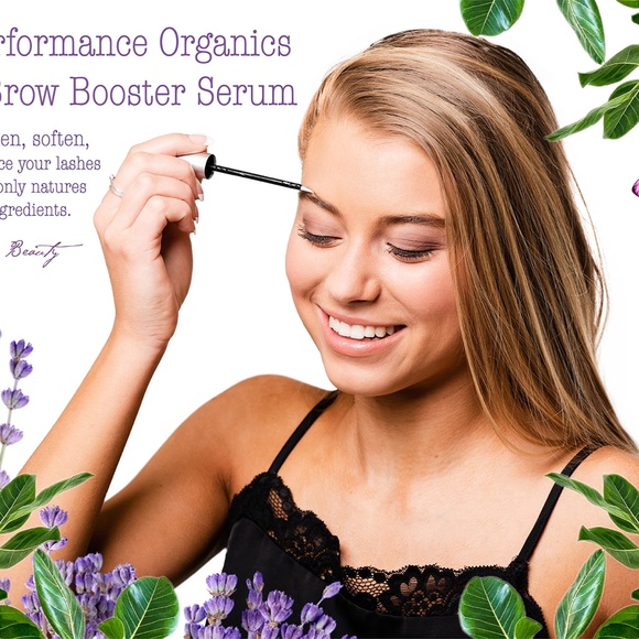 Organic Lash & Brow Growth Booster Serum / Liner Brush Style - Picture 6 of 11